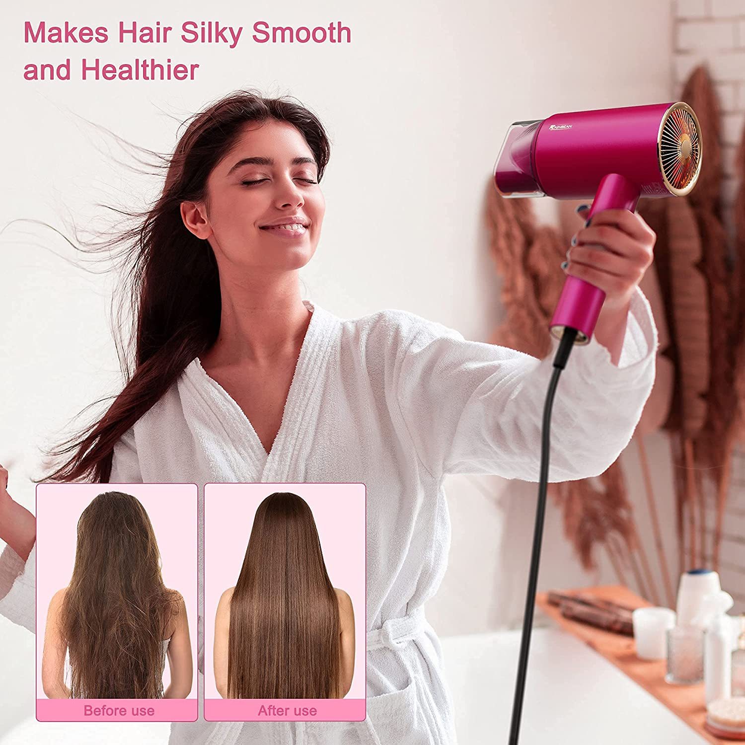 Ionic Hair Dryer: Powerful & Quiet
