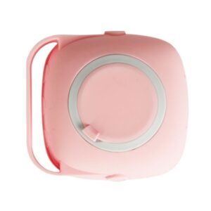 Pet Grooming Brush: Silicone Bristles, Shampoo Dispenser