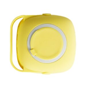 Pet Grooming Brush: Silicone Bristles, Shampoo Dispenser