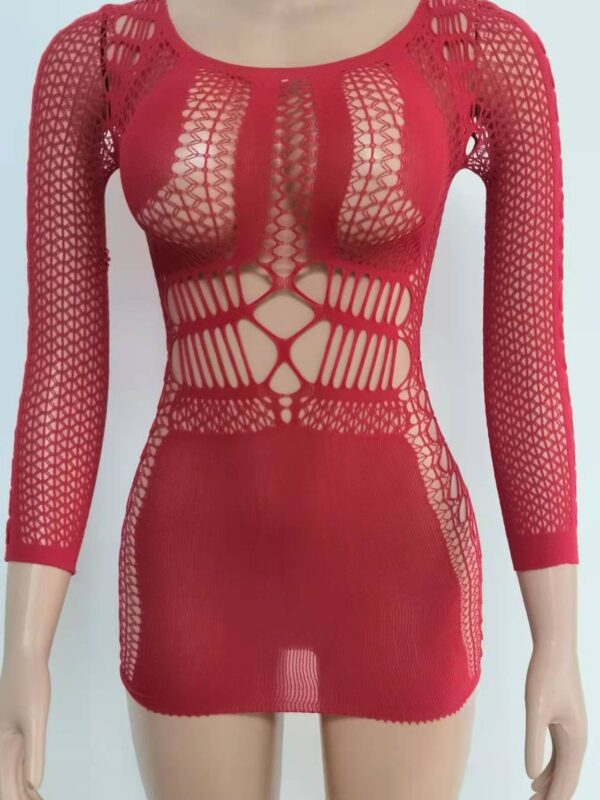 Playful Layers: Lacy Bodysuit with Peek-A-Boo Skirt (Lingerie Set) | Victoria's Secret lingerie