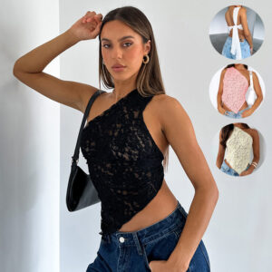 Stay Cool and Chic with Ins Lace Backless Top