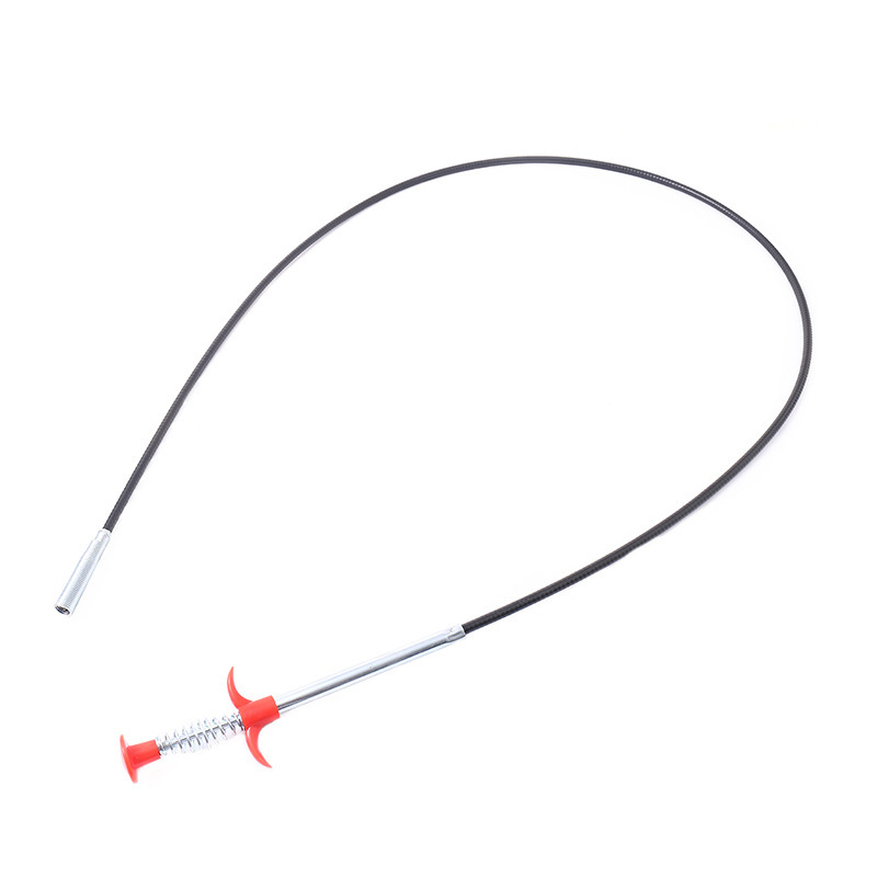 60CM Sewer Dredger Spring Pipe Cleaner | Household Hair Cleaner Drain Clog Remover