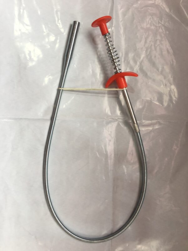 60CM Sewer Dredger Spring Pipe Cleaner | Household Hair Cleaner Drain Clog Remover
