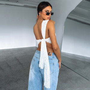 Stay Cool and Chic with Ins Lace Backless Top