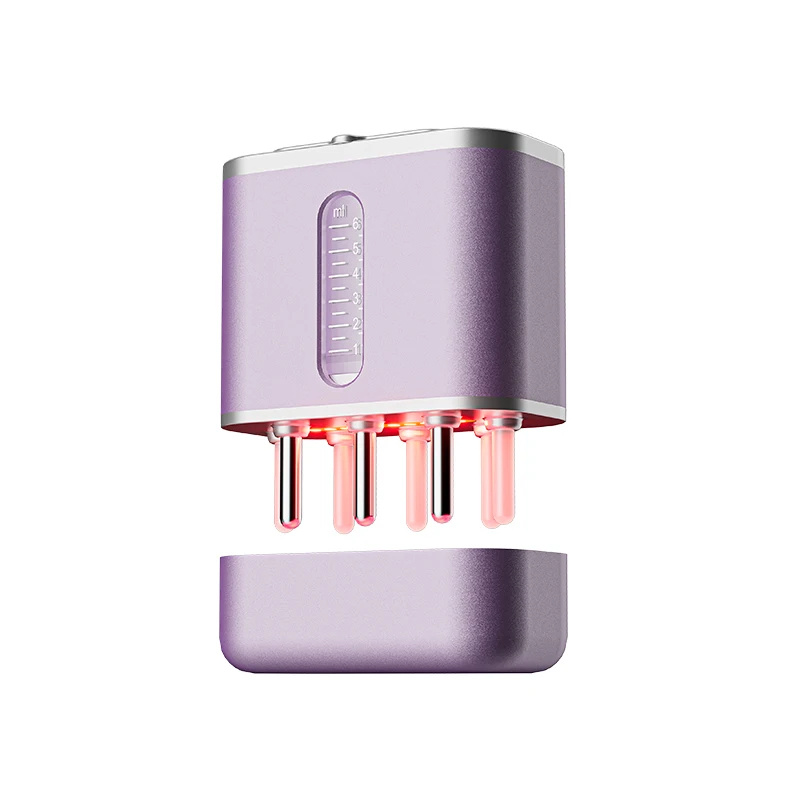 Electric Scalp Massager with Red Light Therapy