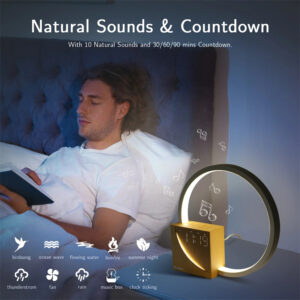 Touch Table Lamp With Natural Sounds