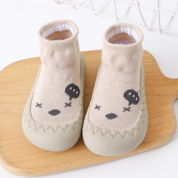 Cute Grip-Soled Toddler Sock Shoes