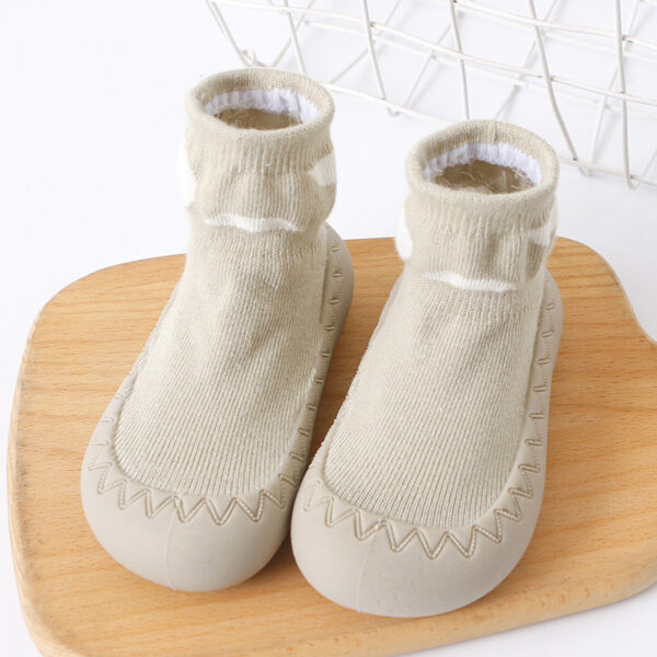 Cute Grip-Soled Toddler Sock Shoes