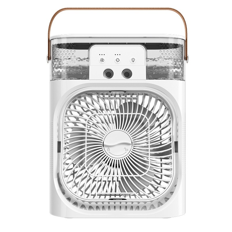 3 In 1 Air Humidifier Cooling Fan With LED Light