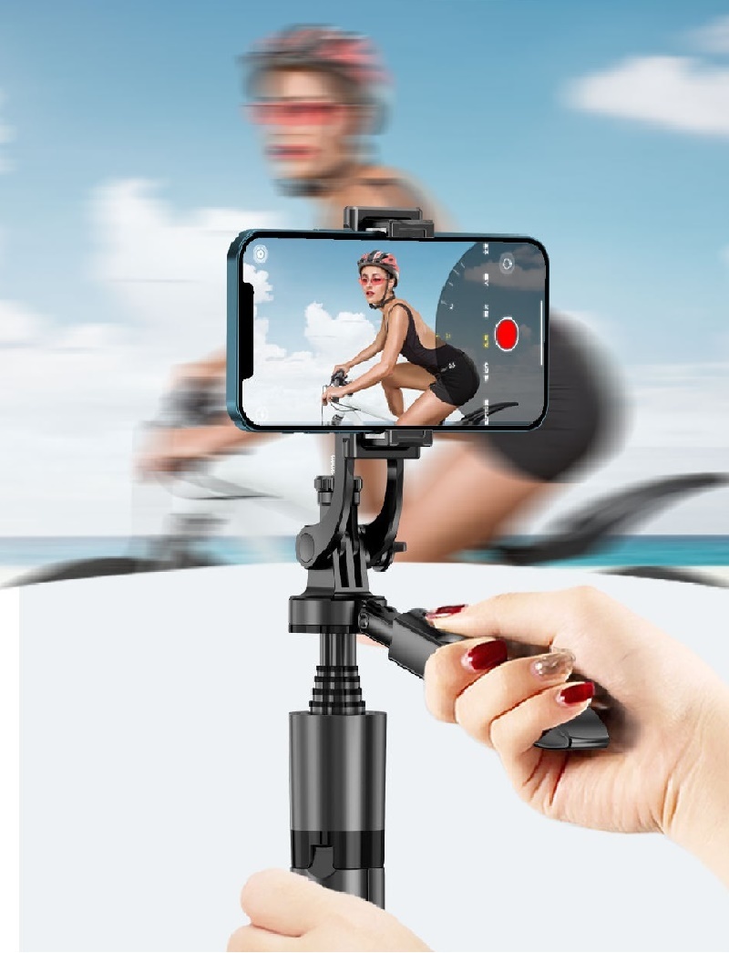 360 Auto Face Tracking AI Gimbal with Live Stabilizer Tripod