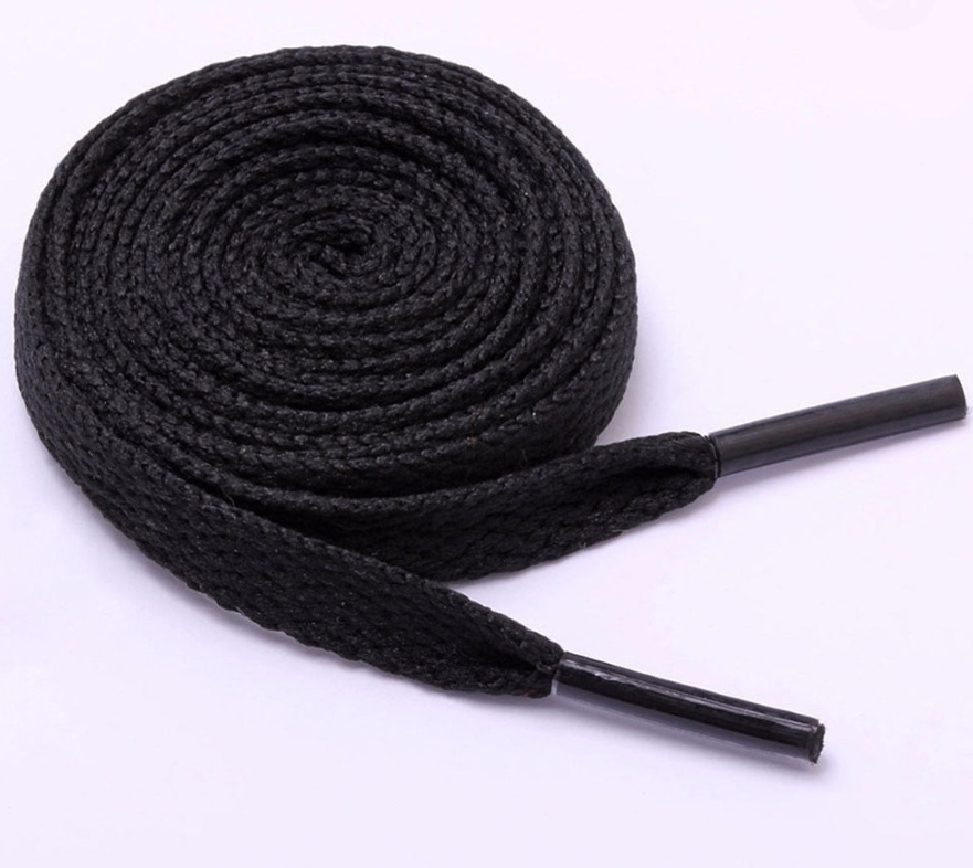 Purple Polyester Strip Shoelaces: Vibrant Style