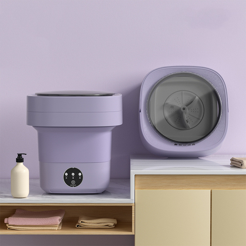 Portable Mini Washing Machine: Foldable & Spacious