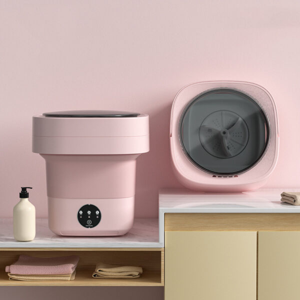 Portable Mini Washing Machine: Foldable & Spacious
