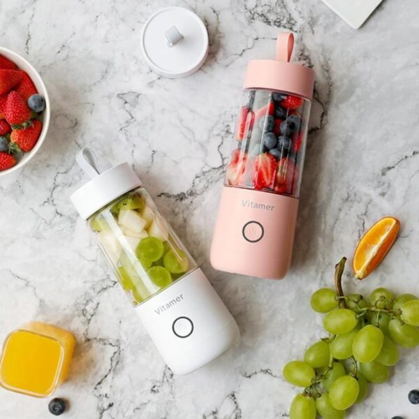 Portable USB Rechargeable Blender: Mix Anywhere