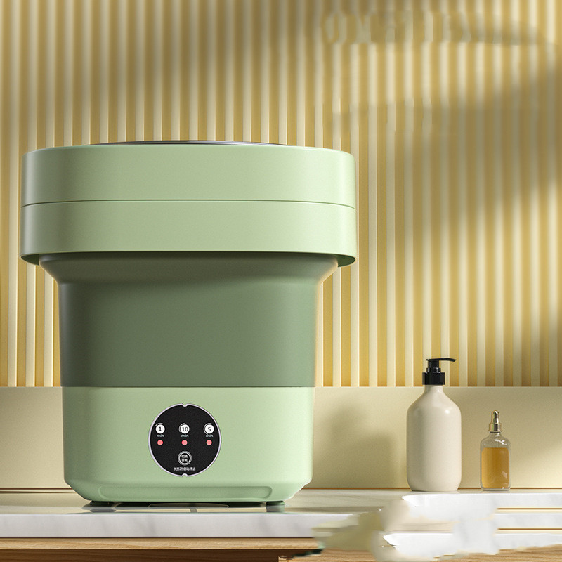Portable Mini Washing Machine: Foldable & Spacious