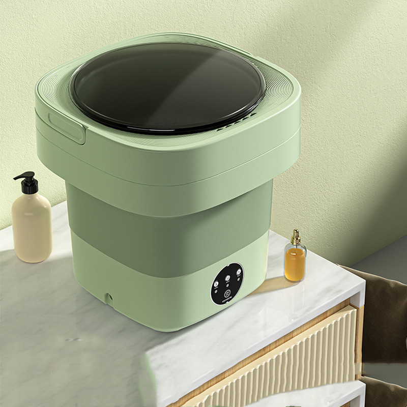 Portable Mini Washing Machine: Foldable & Spacious