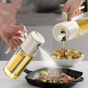 2-in-1 Oil Sprayer bottle: Versatile Dispenser