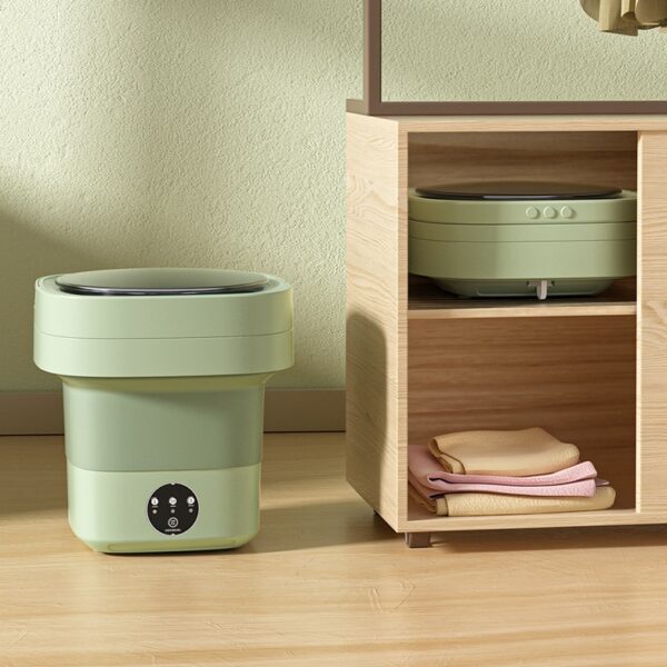 Portable Mini Washing Machine: Foldable & Spacious