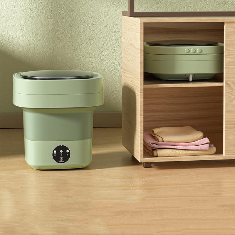 Portable Mini Washing Machine: Foldable & Spacious