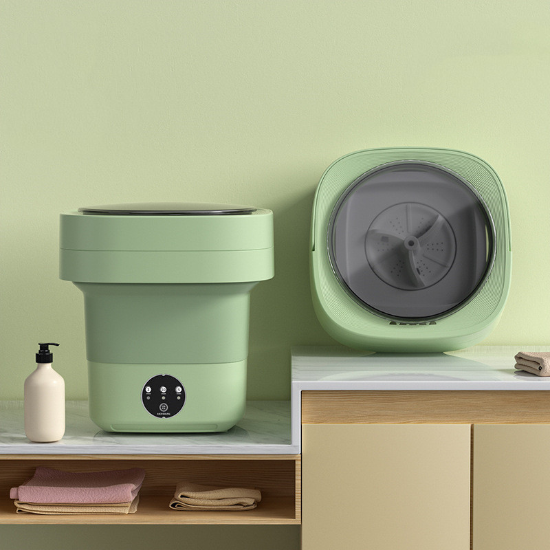 Portable Mini Washing Machine: Foldable & Spacious