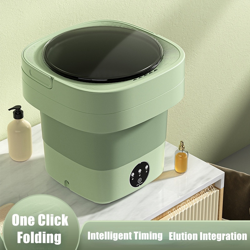 Portable Mini Washing Machine: Foldable & Spacious